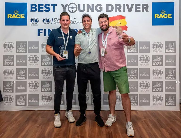 El mejor conductor joven de Europa, elegido en España