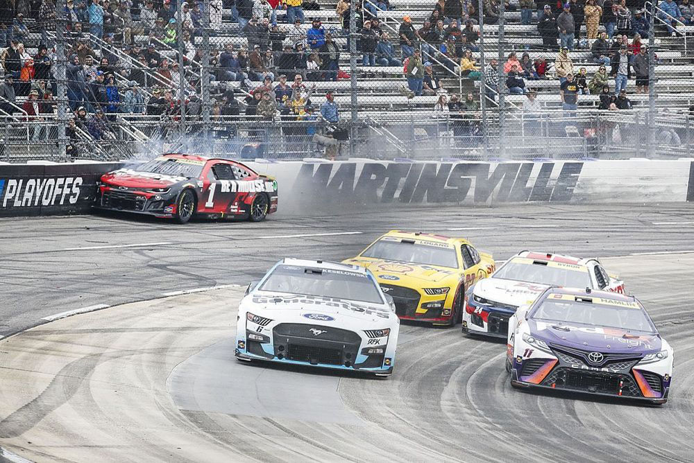 2022-Nascar-ross-chastain-trackhouse-racing Adelantamiento Ross Chastain NASCAR