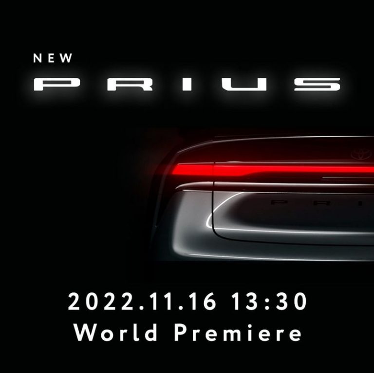 Hoy se presenta la quinta generación del Toyota Prius