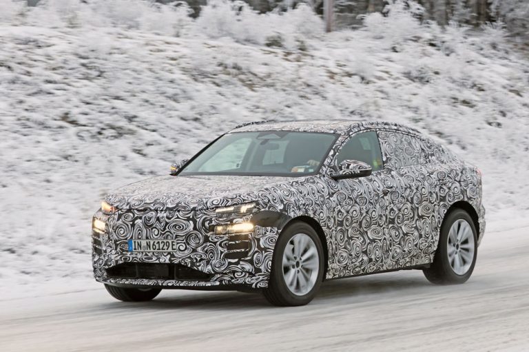 El Audi Q6 e-tron empieza sus pruebas invernales
