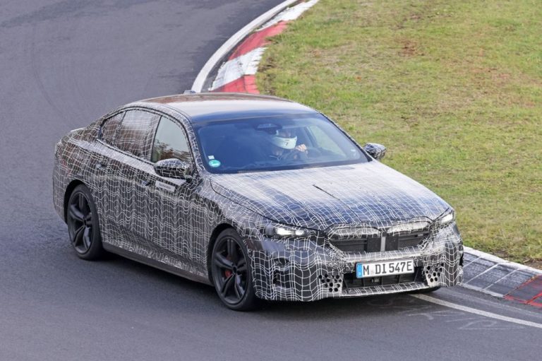 El BMW i5 eléctrico llega a Nürburgring
