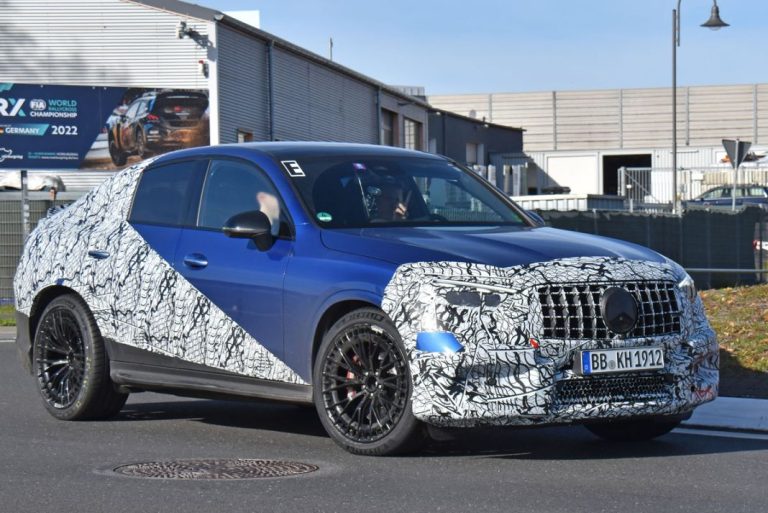 El Mercedes GLC Coupé más radical ya está en la carretera