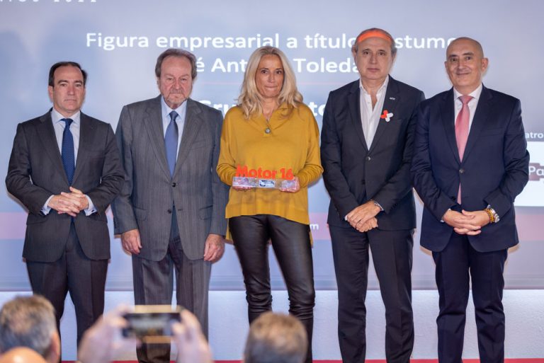 Premios Motor16. Grupo Antolín: Figura empresarial del año a título póstumo, José Antolín Toledano