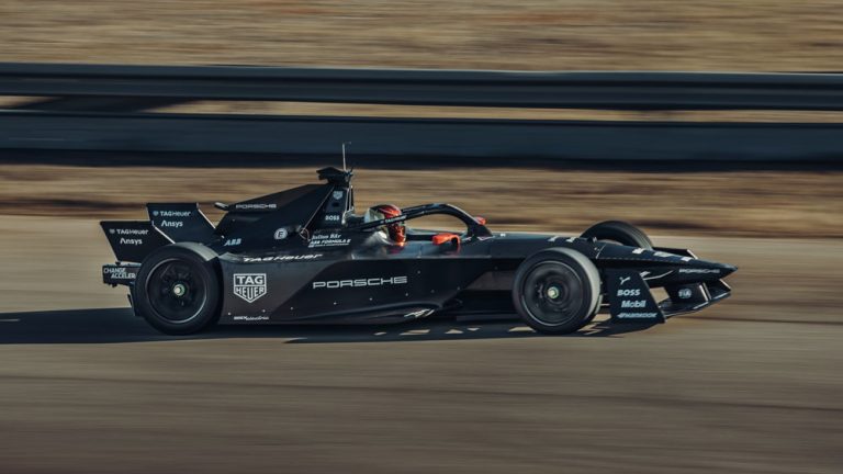 Porsche prepara su monoplaza de la Fórmula E en España