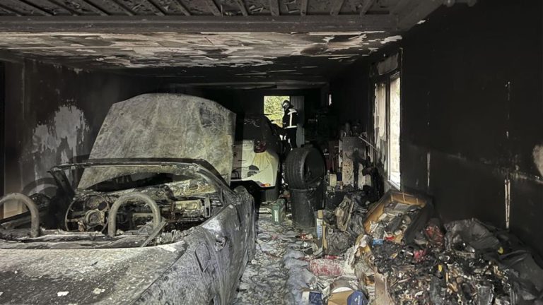 Un incendio en tu garaje, lo que debes hacer y lo que nunca jamás debes hacer