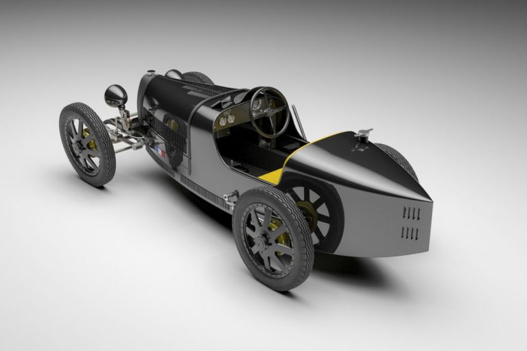 El Bugatti Baby II más exclusivo se inspira en el W16 Mistral