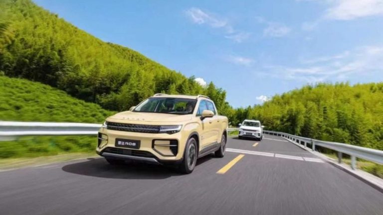 Radar RD6: Geely ya tiene su pick-up eléctrico y ‘low cost’