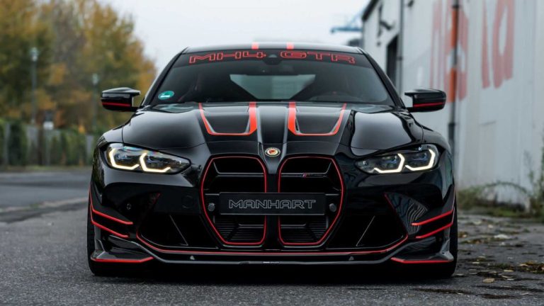 De BMW M4 CSL a Manhart MH4 GTR II