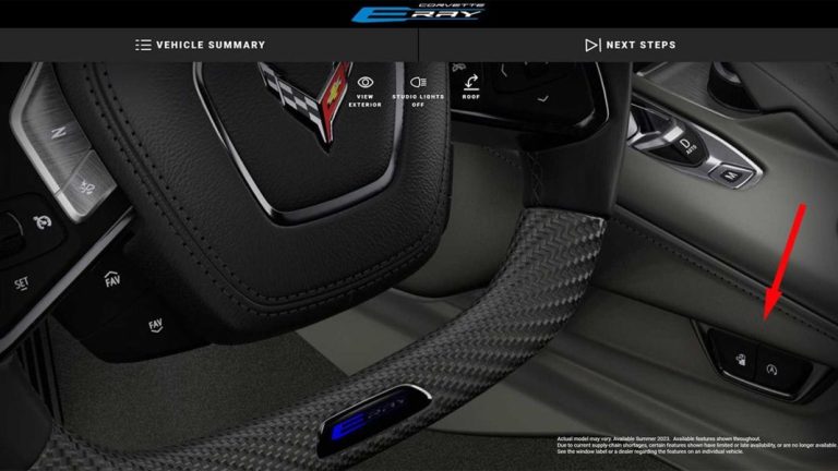 Corvette E-Ray: su versión electrificada se escapa antes de tiempo