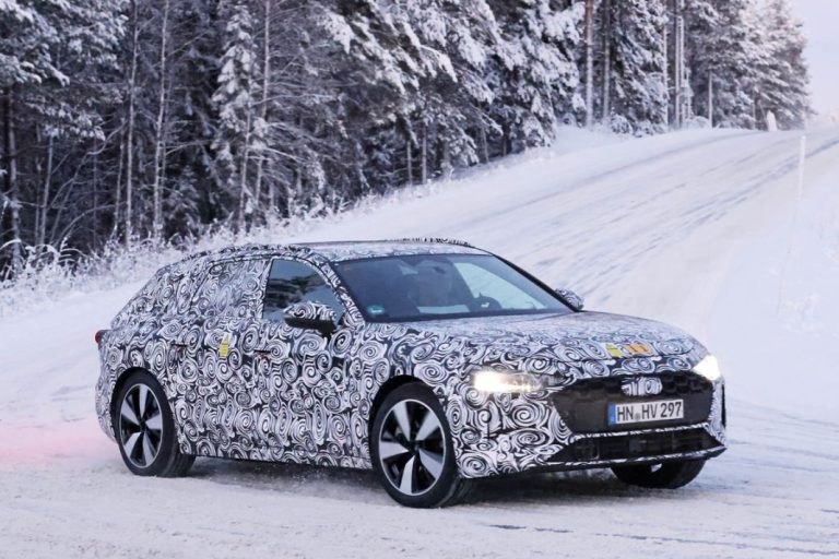 El futuro Audi A4 Avant PHEV ya rueda