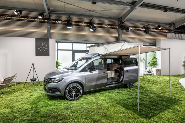 Mercedes presenta su camper Marco Polo más accesible