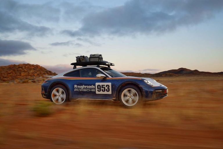 Este Porsche 911 tiene un ‘calzado’ muy especial