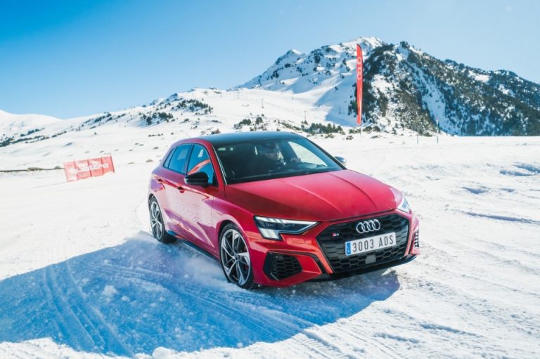 ¿Quieres conducir un Audi sobre nieve?