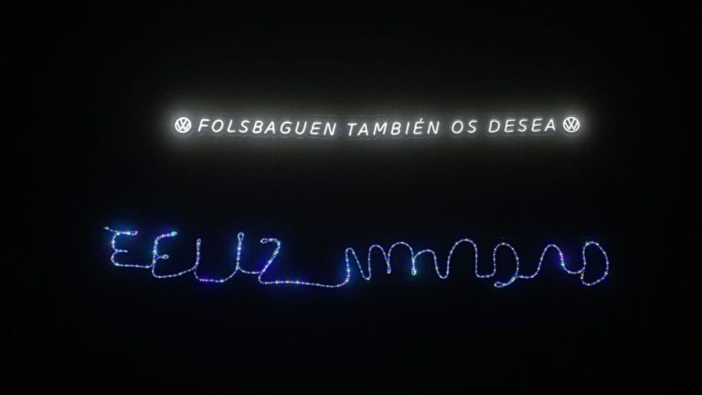 Volkswagen tiene la felicitación de Navidad más original