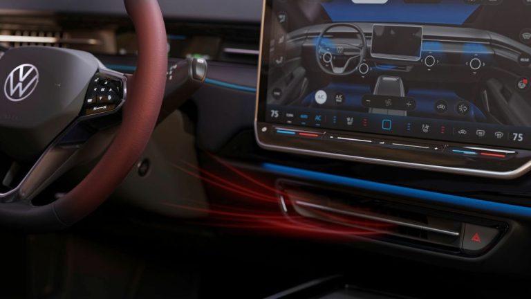 Así funcionan las salidas de aire inteligentes del Volkswagen ID.7
