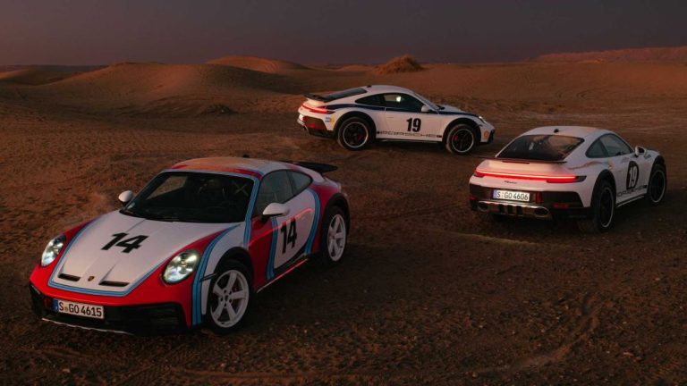 Porsche 911 Dakar: así son las decoraciones más exclusivas