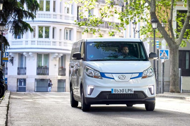 Maxus presume de la furgoneta eléctrica más vendida