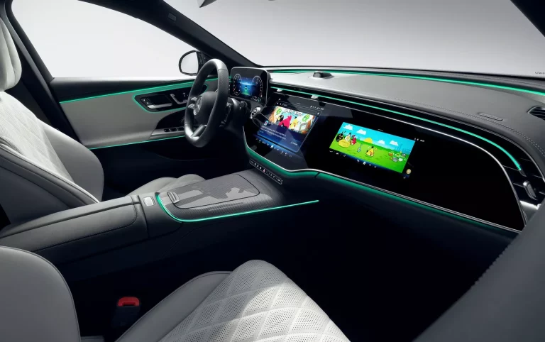 Así es el avanzado interior del nuevo Mercedes-Benz Clase E