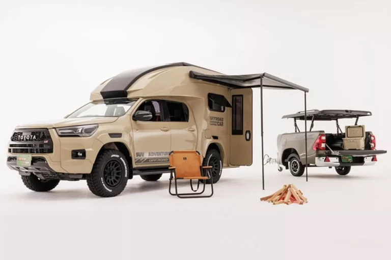 Toyota Hilux BR75. Un vehículo camper para ir al fin del mundo