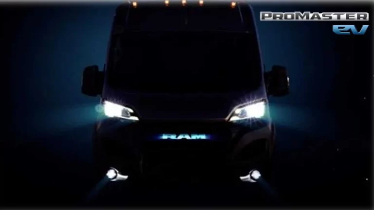 RAM ProMaster: tendrá una versión eléctrica muy europea