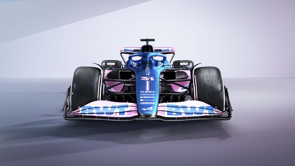 FORMULE 1 - REVEAL A523 2023 Alpine A523 Fórmula 1. Imagen portada.