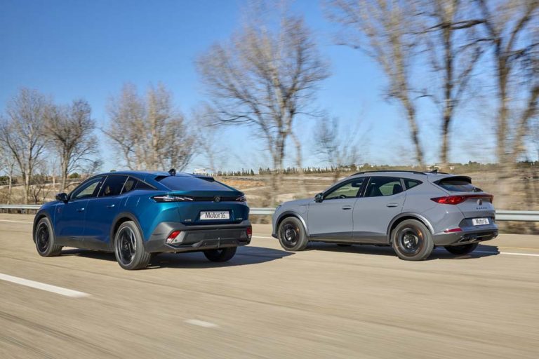 Peugeot 408 y Cupra Formentor. Comparamos dos híbridos enchufables de moda
