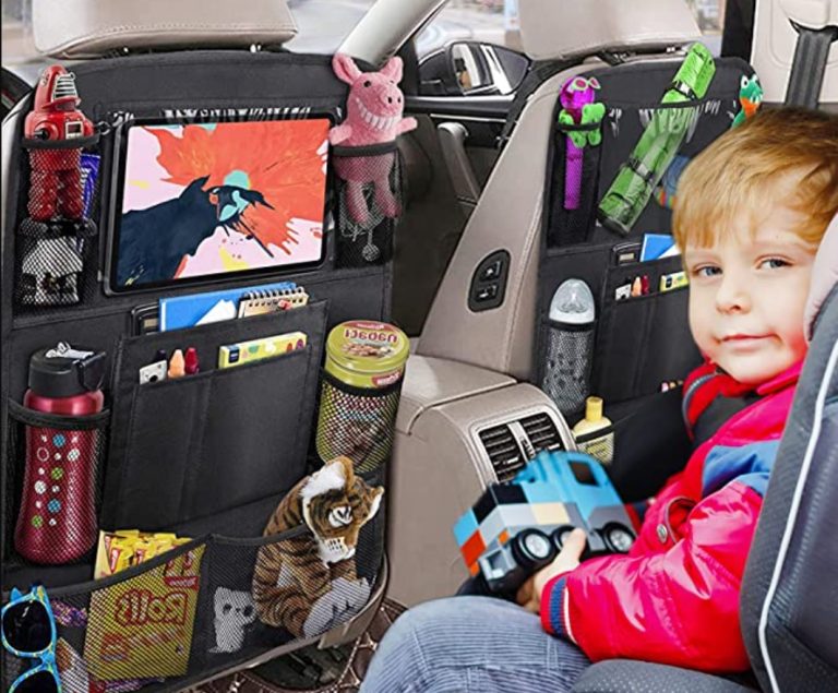 El organizador de asiento para coche con soporte para tablet por 9,99€ que arrasa en Amazon 