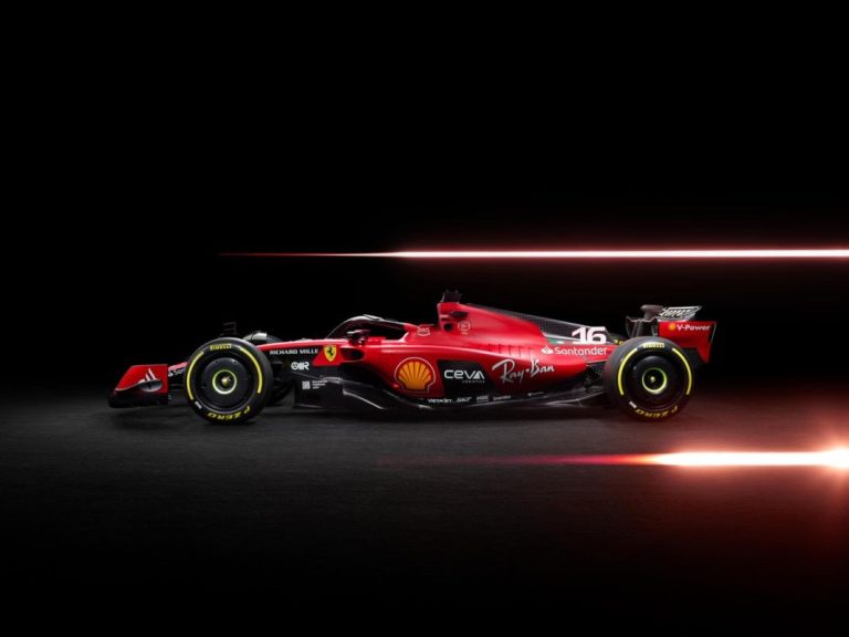 Ferrari SF23: así es el nuevo monoplaza de Carlos Sainz