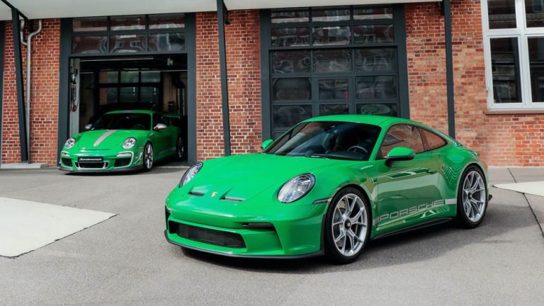 En Porsche no eliges la pintura; directamente la creas tú mismo