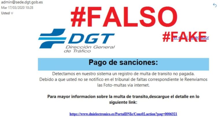 Nueva estafa: la DGT no pide una imagen de tu DNI para pagar una multa