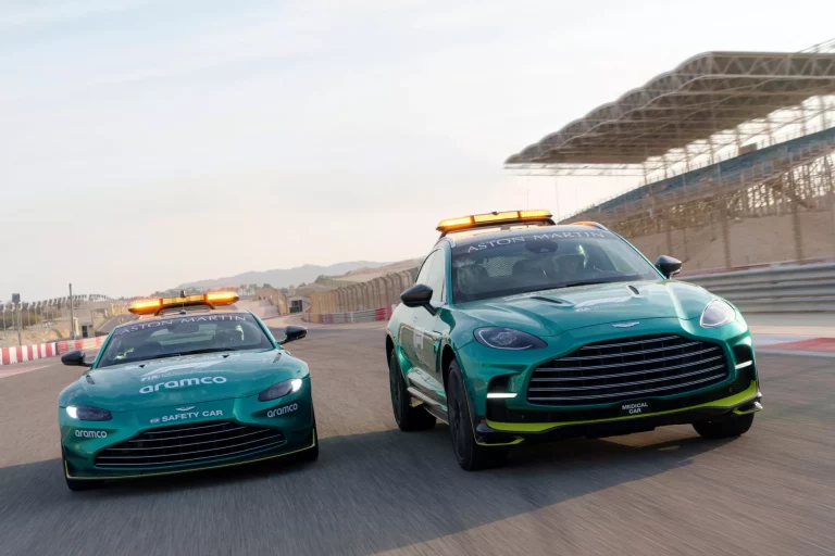 Aston Martin vuelve a firmar el Coche Médico y el Safety Car de Fórmula 1