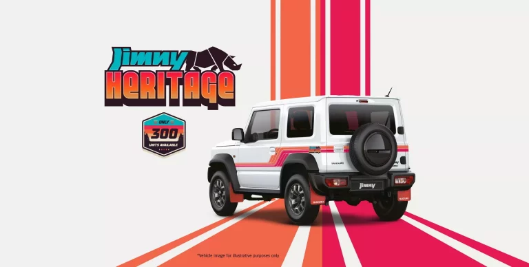 Suzuki Jimny Heritage: 300 unidades en honor a sus antepasados