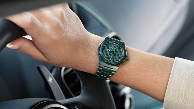 Girard-Perregaux Laureato Green Ceramic Aston Martin Edition. El color no es casualidad