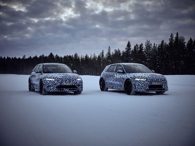 El Hyundai IONIQ 5 N, en pruebas a 30 grados bajo cero