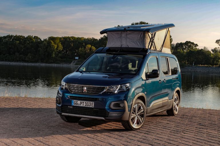 Peugeot e-Rifter Vanderer, la camper 0 emisiones