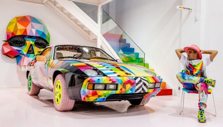 Multicolor: así es el último Porsche Art Car