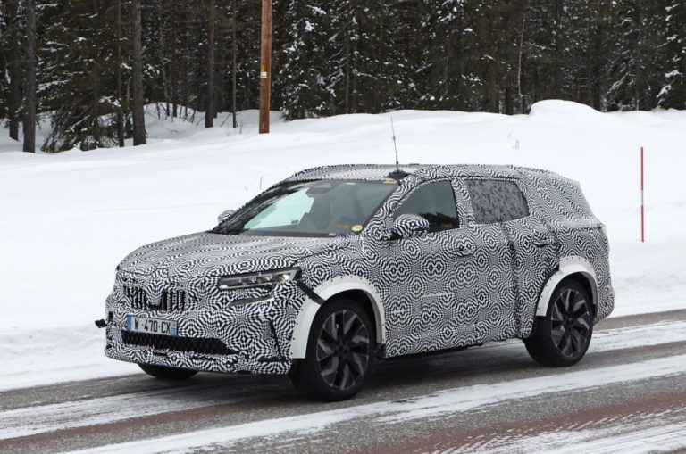 Renault Espace, estas son las últimas fotos espía