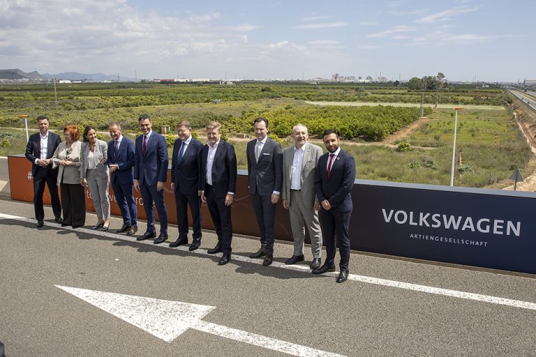 El Rey pondrá la primera piedra de la gigafactoría de Volkswagen en Sagunto