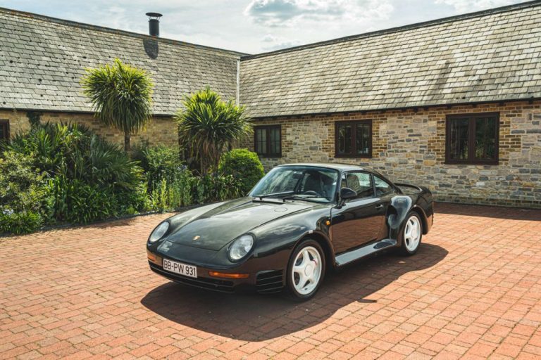 Este es el Porsche 959 más especial de la historia