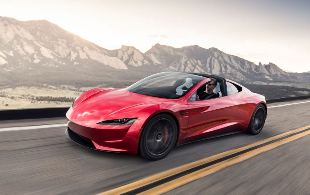 2025 Tesla junta anual. Imagen Roadster 2.0.