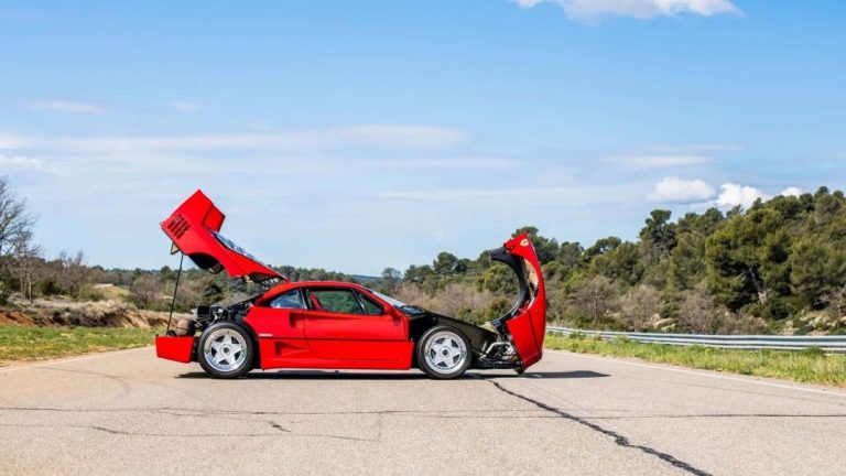Este Ferrari F40 regresa a casa 24 años después de haber sido ‘extraviado’