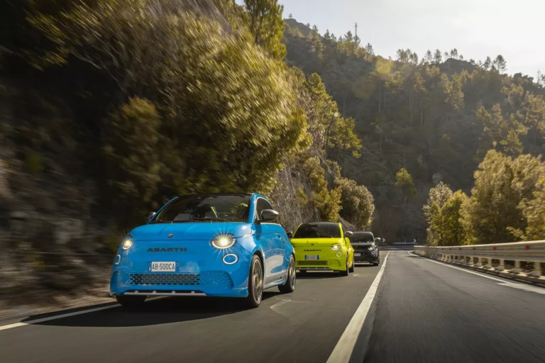 Esta es la gama completa del Abarth 500e