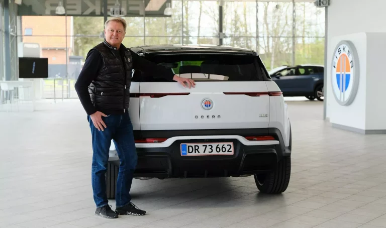 Este es el primer Fisker Ocean que se entrega en Europa