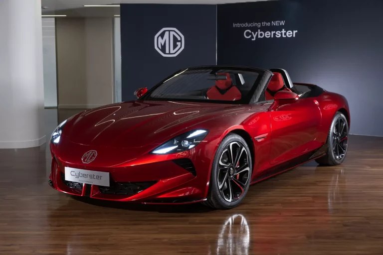 MG Cyberster: llega el próximo verano y no será tan low-cost como prometía