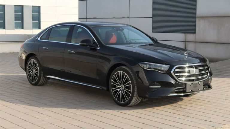 El nuevo Mercedes-Benz Clase E se estira para China