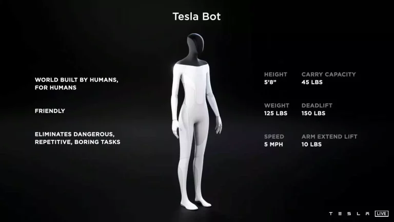 Este es Optimus, el robot humanoide que está desarrollando Tesla