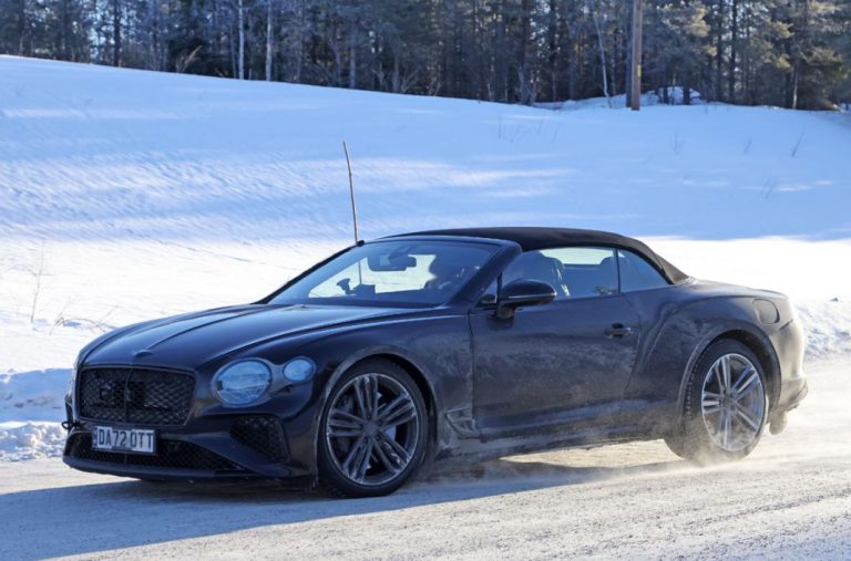 El futuro Bentley Continental GTC se destapa
