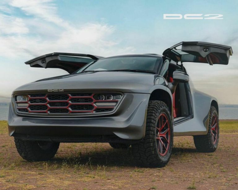 Así es el cruce entre un DeLorean y un Volvo XC 90