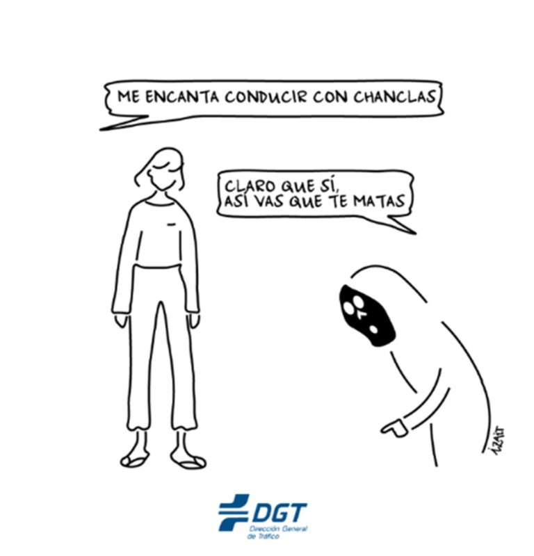 La DGT se pasa al humor negro en Twitter