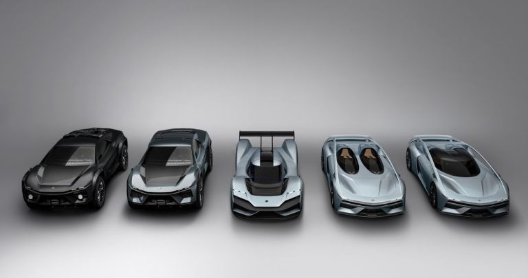 Laffite Automobili presenta 5 supercoches eléctricos diseñados por Giugiaro